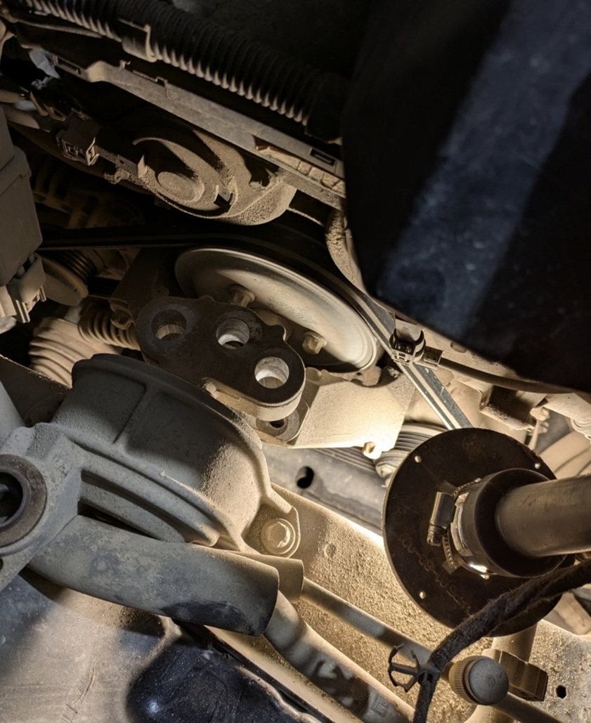 Замена ремня генератора Опель Мерива