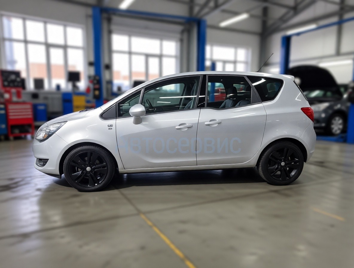 Опель Мерива после ремонта блока МТА в автотехцентре