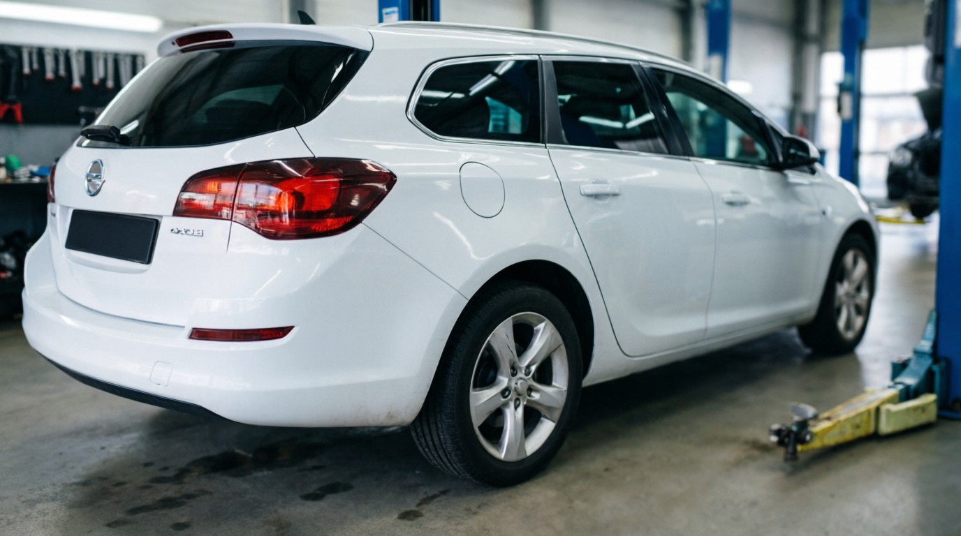 Опель Астра после замены масла в двигателе