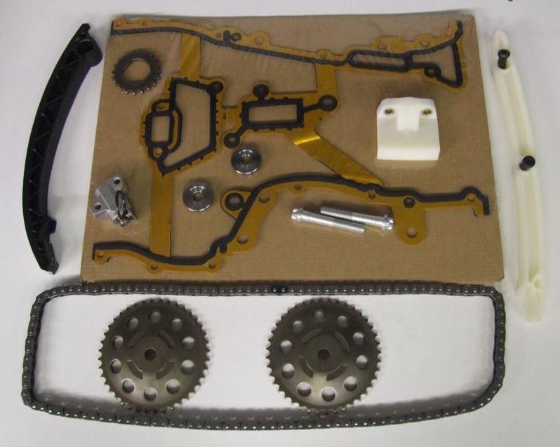 цепь ГРМ со звездами и башмаками