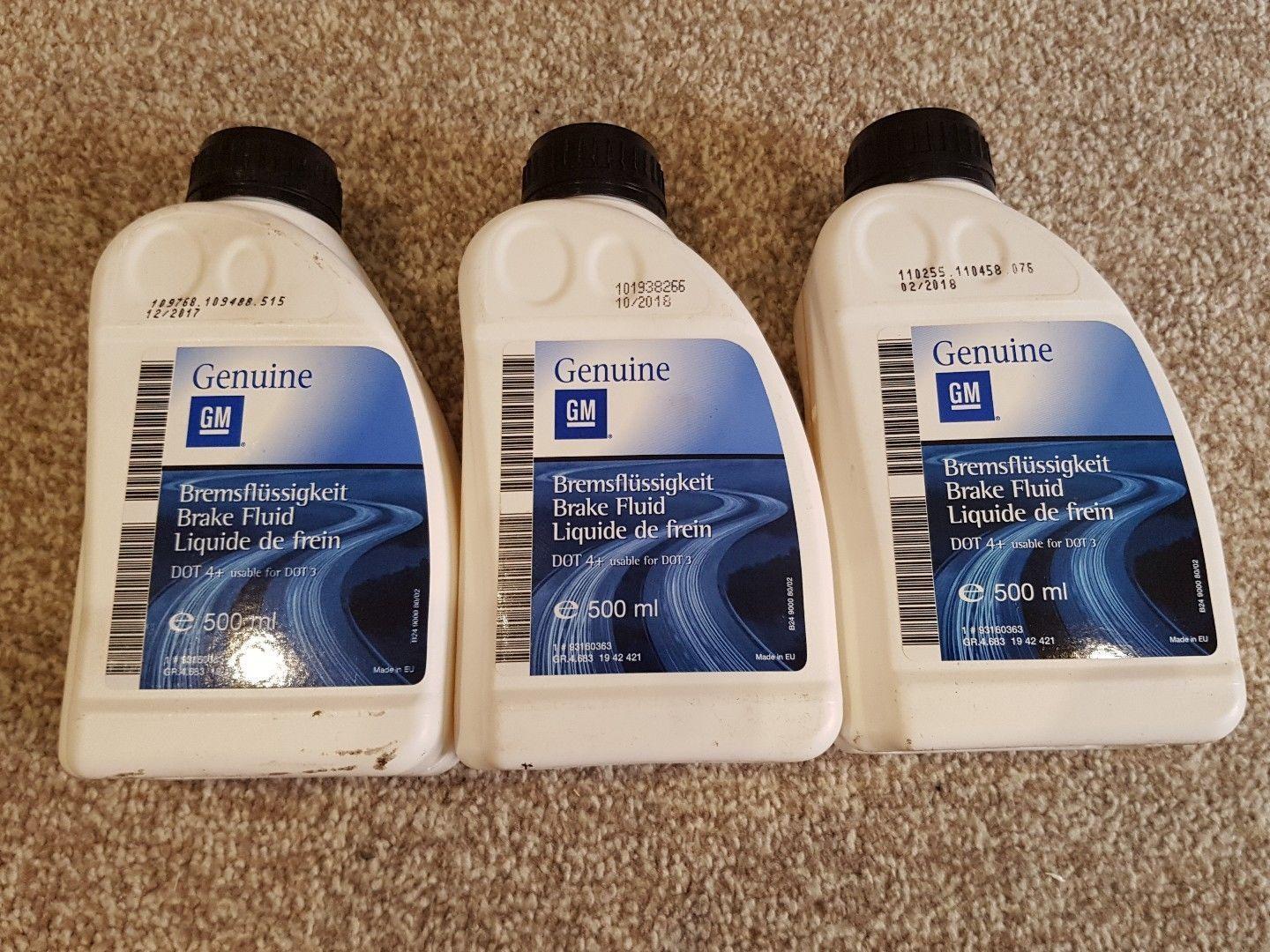 тормозная жидкость Опель