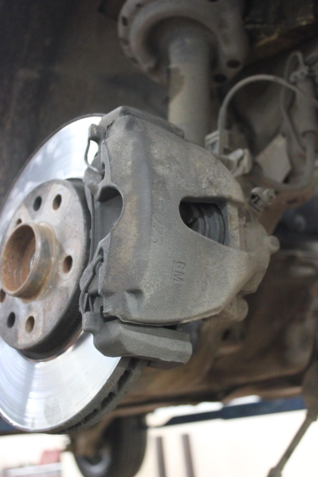 суппорт на тормозном диске