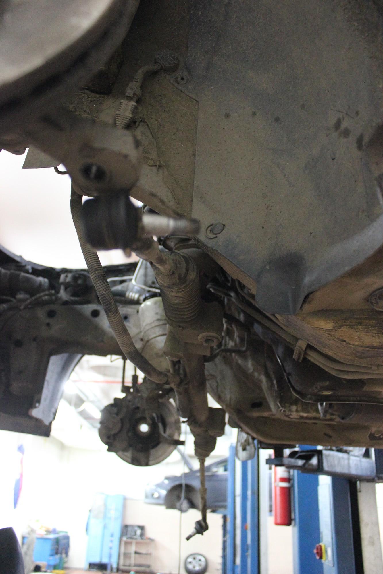 рейка снизу на Астре