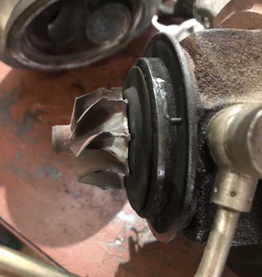 Характерная неисправность турбины