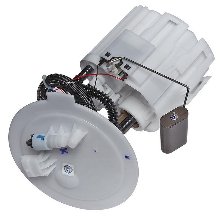 топливный насос на белом фоне