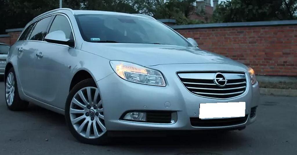 Опель спереди