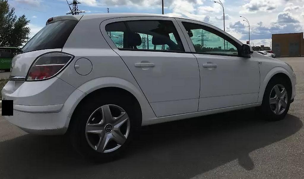 белая Астра сбоку