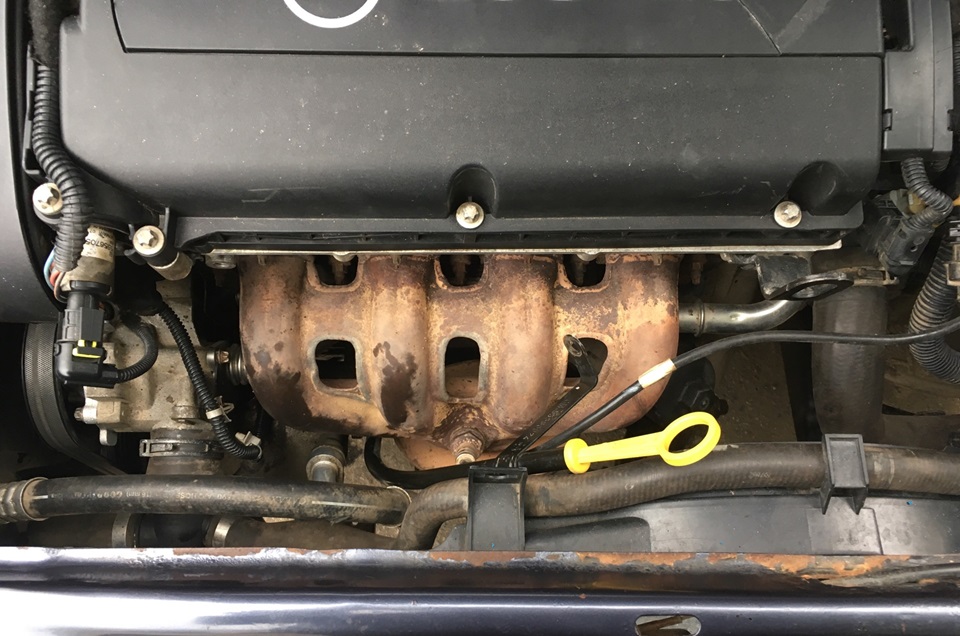 Доступ к датчику давления масла