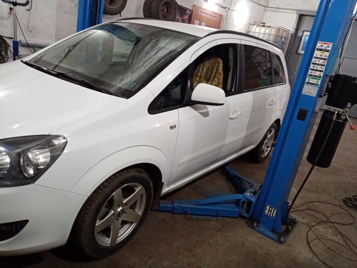 Подготовка к замене генератора Опель