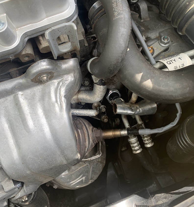 Замена кислородного датчика Опель