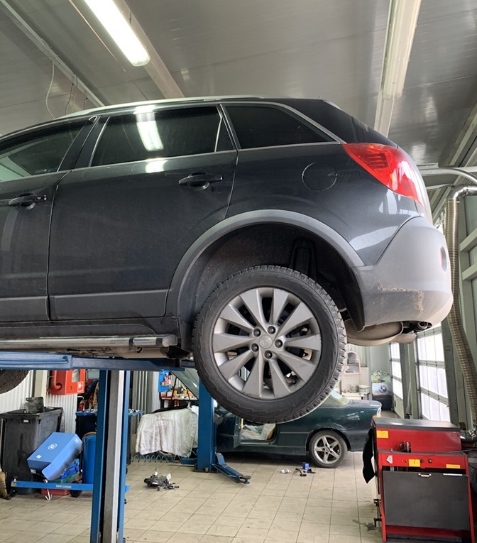 Замена масла в раздатке Опель