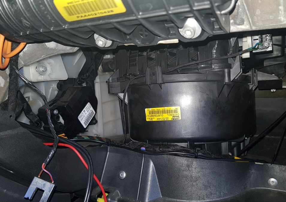 Замена моторчика печки Опель