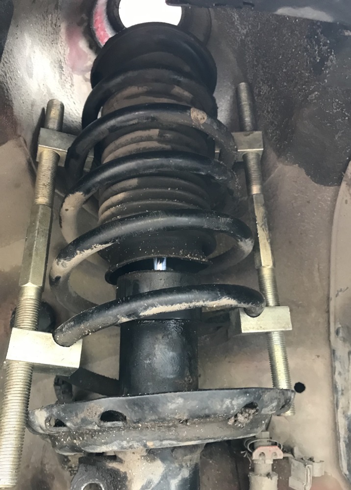 Вариант замены опорного подшипника на Опеле без демонтажа стойки