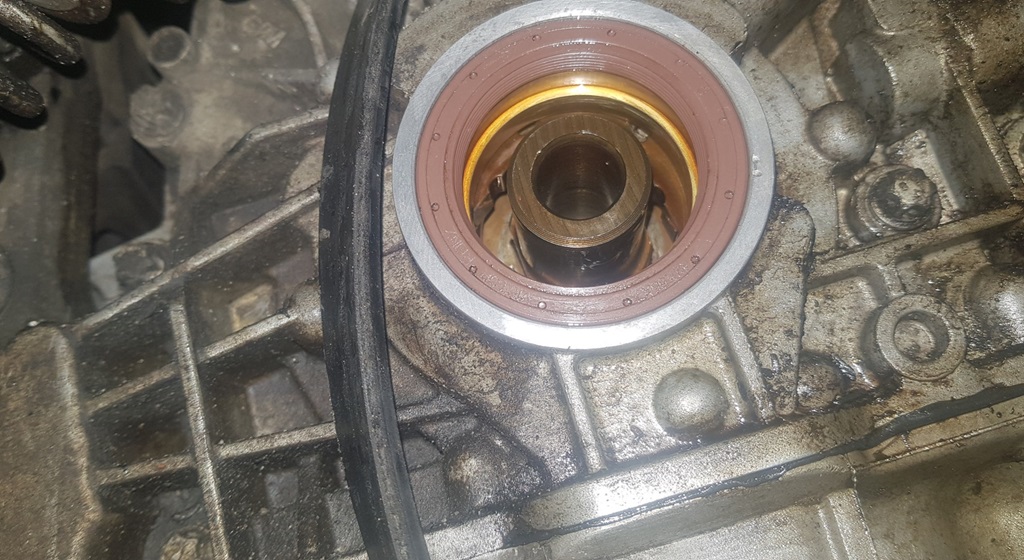 Замена переднего сальника коленвала Опель