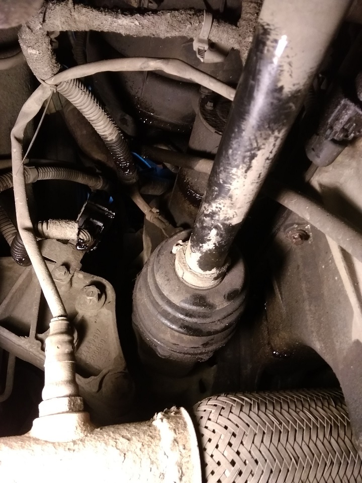 Замена приводного вала Опель