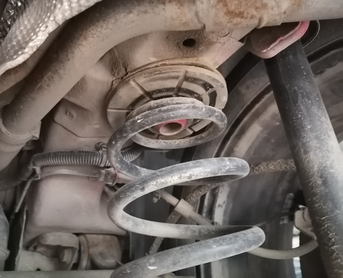 Замена пружин Опель