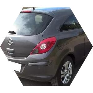 Корса хетчбэк сзади