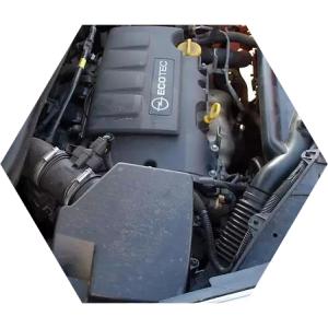 моторный отсек на Корсе