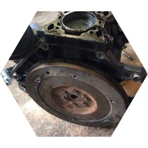 маховик на двигателе