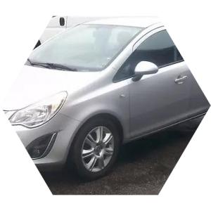 серая Корса спереди