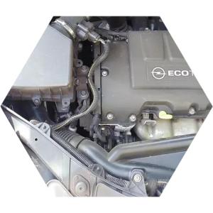 мотор на Корсе