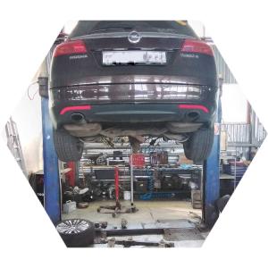 замена передних колодок на инсигнии