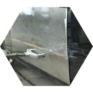 вытяжка левой двери