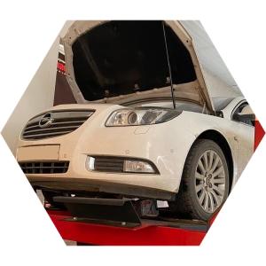 белая инсигния на подъемнике