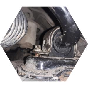 замена втулок стабилизатора опель астра