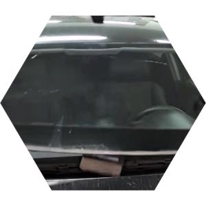 снятие старого лобового стекла