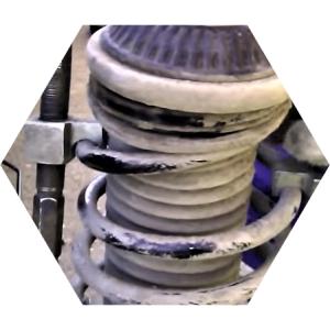 передняя стойка