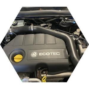 Отсек двигателя Опель Астра