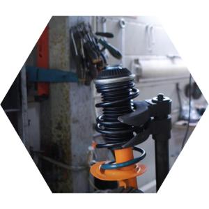 монтаж передней амортизационной стойки Опель Астра