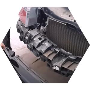 Ремонт бампера на Опеле Астра