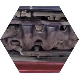 Замена прокладки выпускного коллектора Опель Астра Н