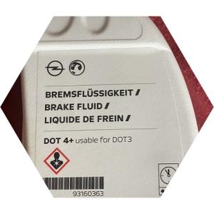 Оригинальная тормозная жидкость DOT 4+