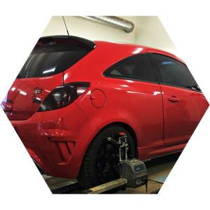 Регулировка углов установки колес после замены рычага