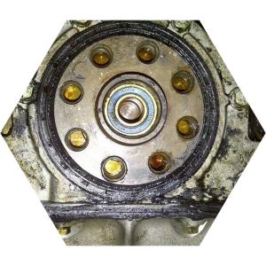 Замена заднего сальника коленвала Опель Корса