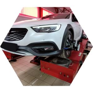 Регулировка схода-развала после замены сайлентблока рычага на Опель Инсигния