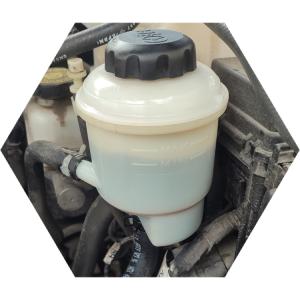 Бачок жидкости гидроусилителя заменен