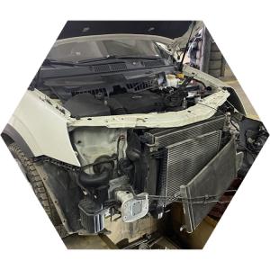 Замена радиатора Опель Антара