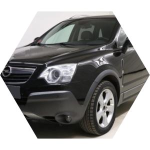 Опель Антара в автотехцентре после замены тормозных шлангов