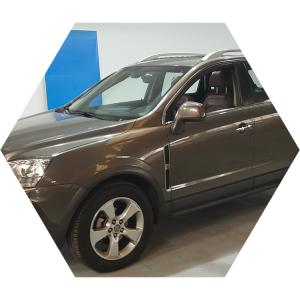 Опель Антара в техническом центре после замены радиатора кондиционера