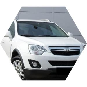 Опель Антара у автотехцентра после замены подшипника ступицы