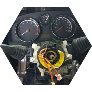 Замена подрулевого шлейфа Опель Антара