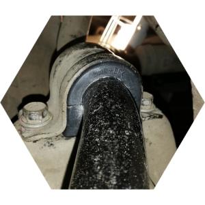 Замена втулок стабилизатора Опель Антара