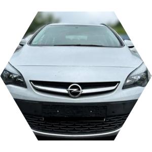 Опель Астра после замены тормозных шлангов в автотехцентре