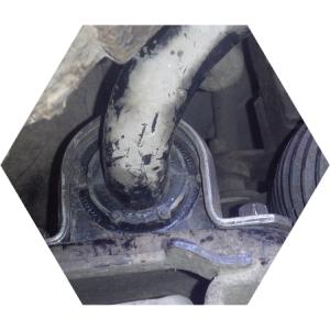 Замена втулок стабилизатора Опель Мокка