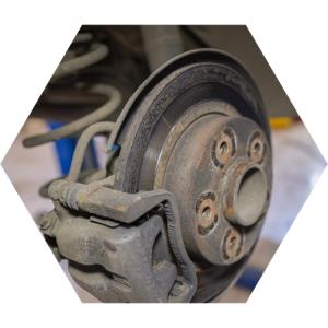 Замена тормозных колодок Опель Мерива