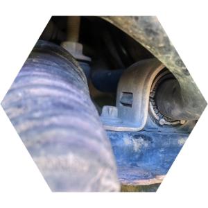 Замена втулок стабилизатора Опель Мерива